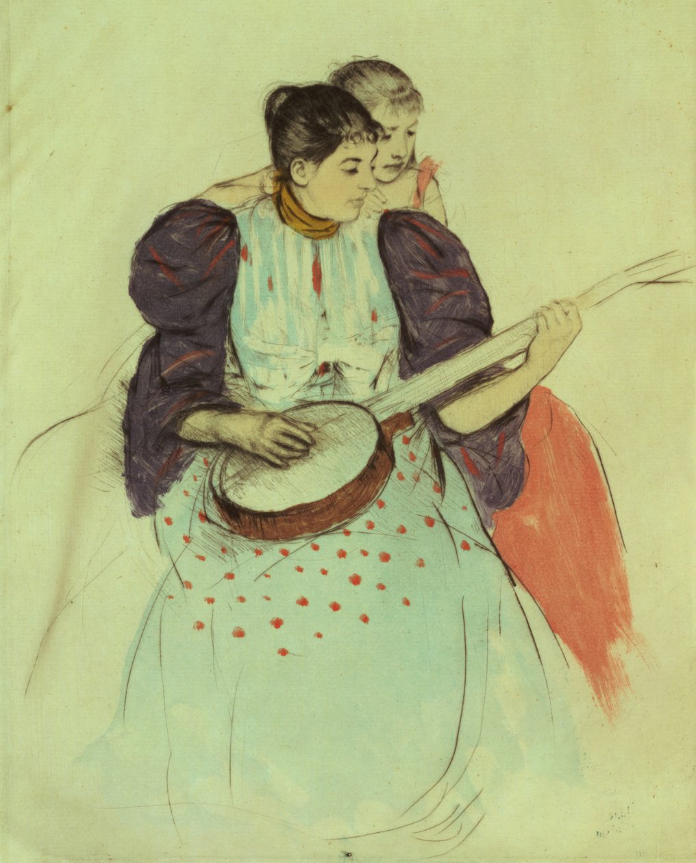 Matka i dziecko autorstwa Mary Cassatt