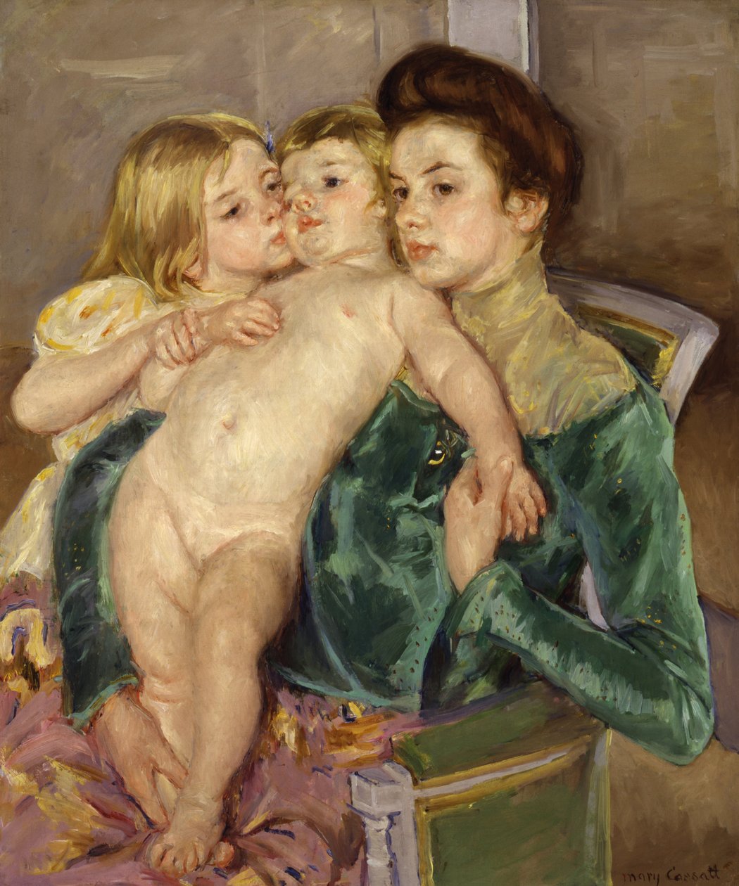 Pieszczota autorstwa Mary Cassatt