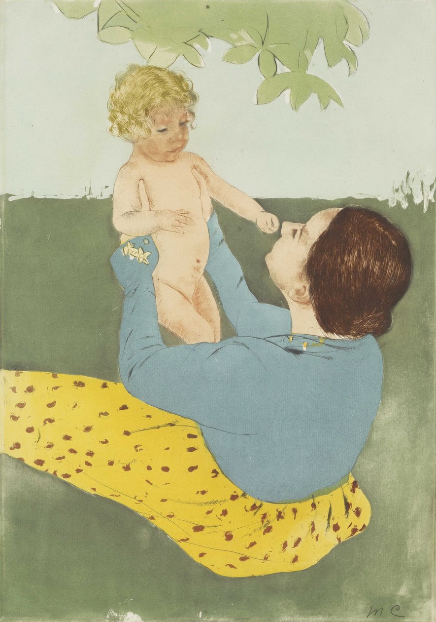 Pod kasztanem autorstwa Mary Cassatt