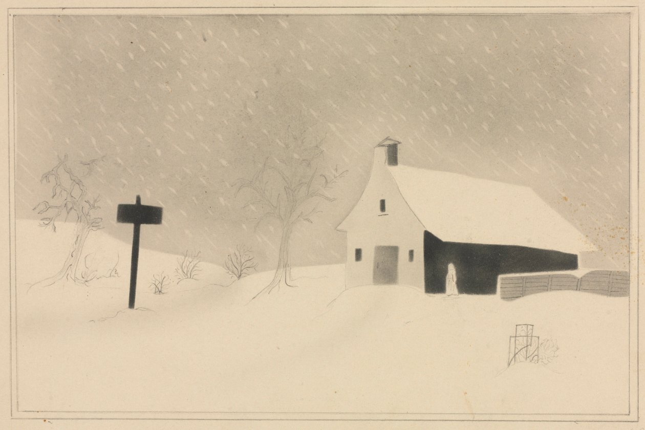 Burza śnieżna w Vermont autorstwa Mary Altha Nims