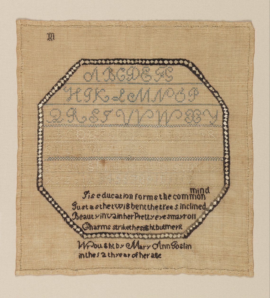 Próbnik autorstwa Mary Ann Goslin
