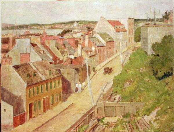 Quebec (olej na płycie artystycznej) autorstwa Mary Bradish Titcomb