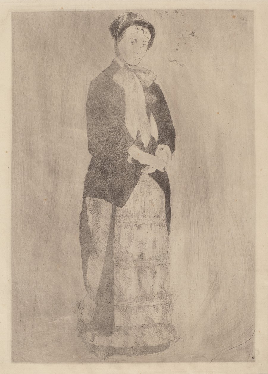 Promenada popołudniowa, ok. godz. 1881. autorstwa Mary Cassatt