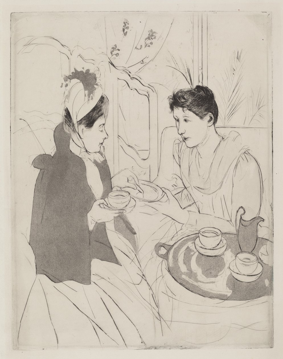 Popołudniowa Herbata autorstwa Mary Cassatt