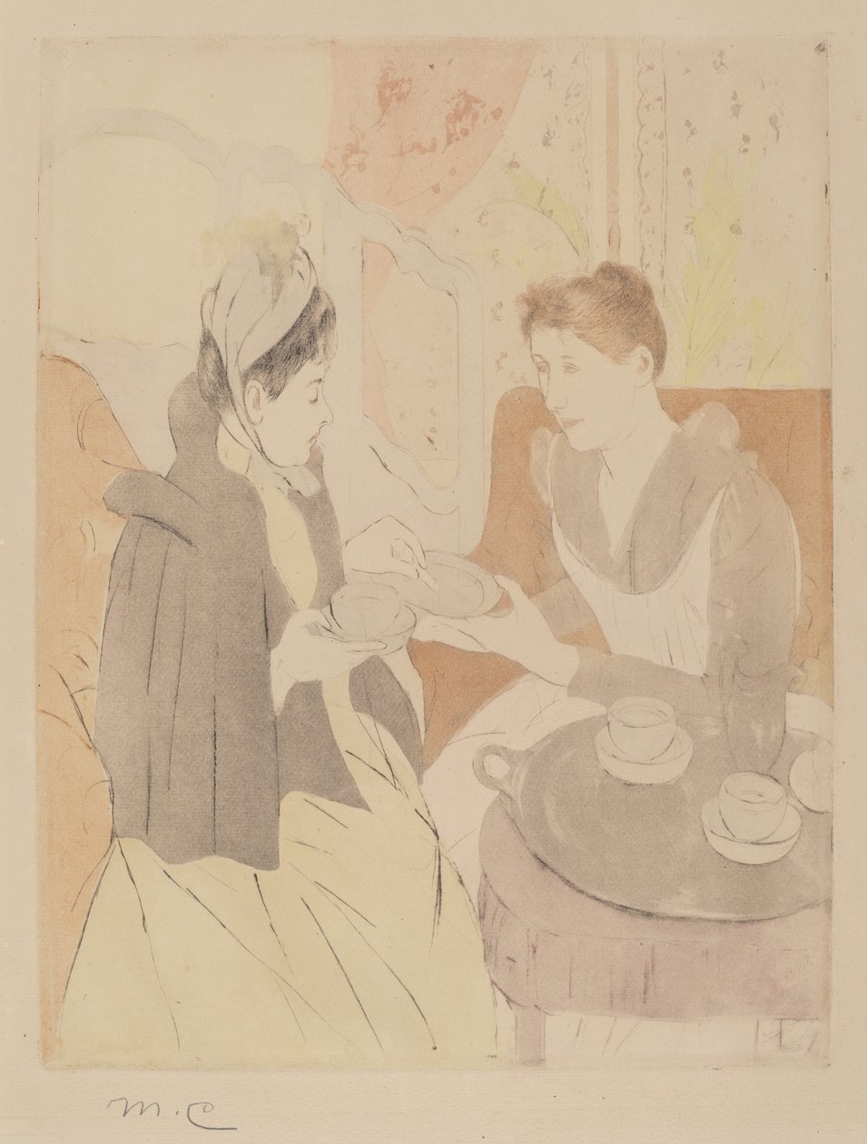 Popołudniowa Herbata autorstwa Mary Cassatt