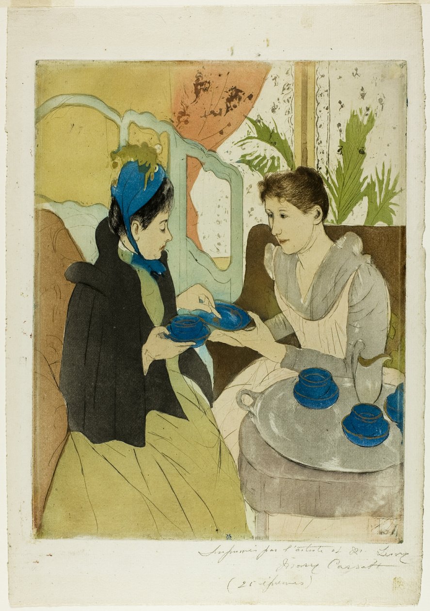 Popołudniowa Herbata autorstwa Mary Cassatt