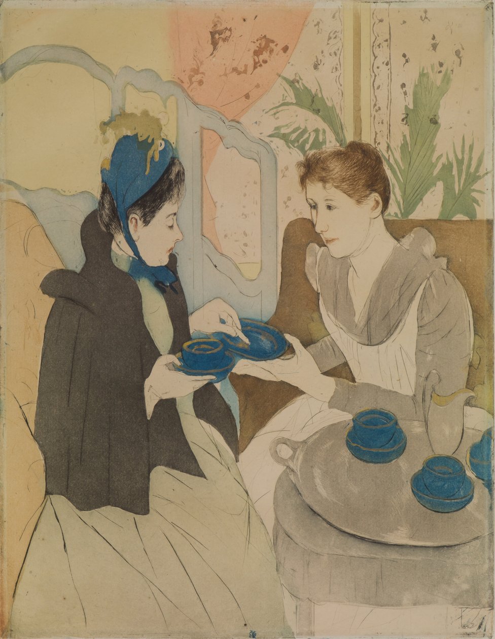Popołudniowa Herbata autorstwa Mary Cassatt