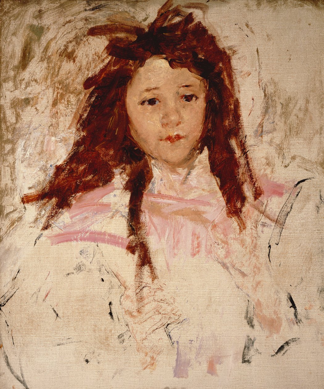 Agnieszka, 1910 autorstwa Mary Cassatt