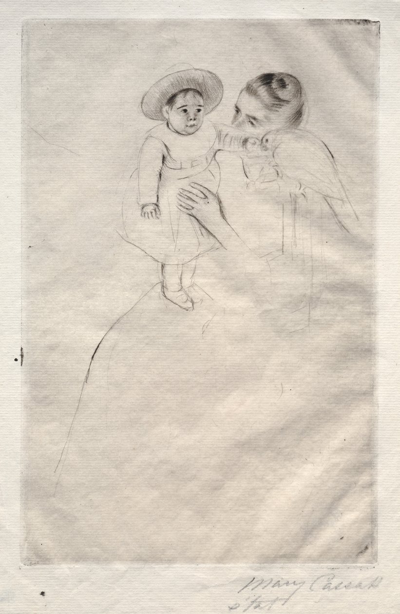 Hélène z Septeuil, c. 1891. autorstwa Mary Cassatt