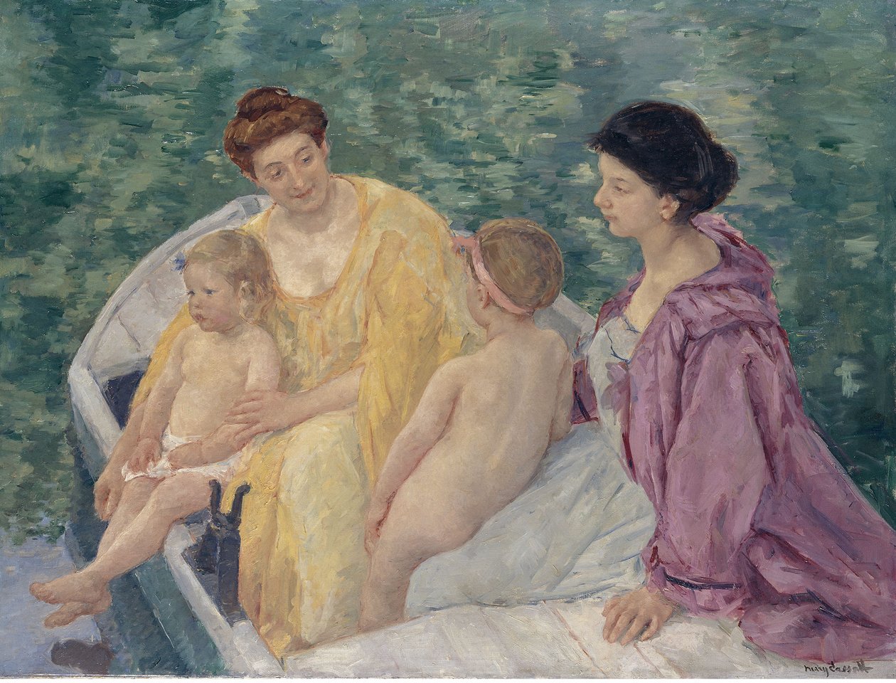 Kąpiel autorstwa Mary Cassatt