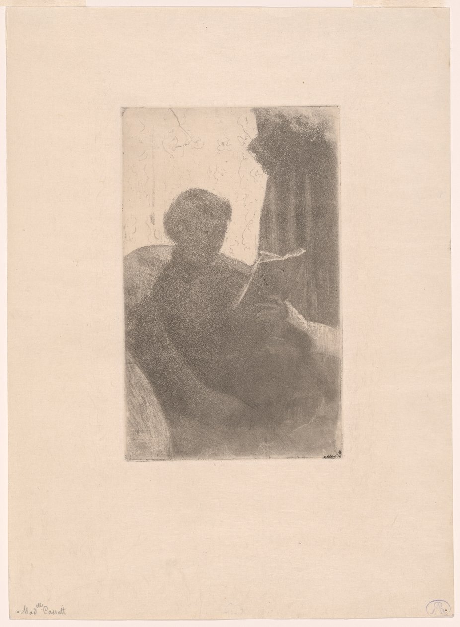 Lydia Reading autorstwa Mary Cassatt