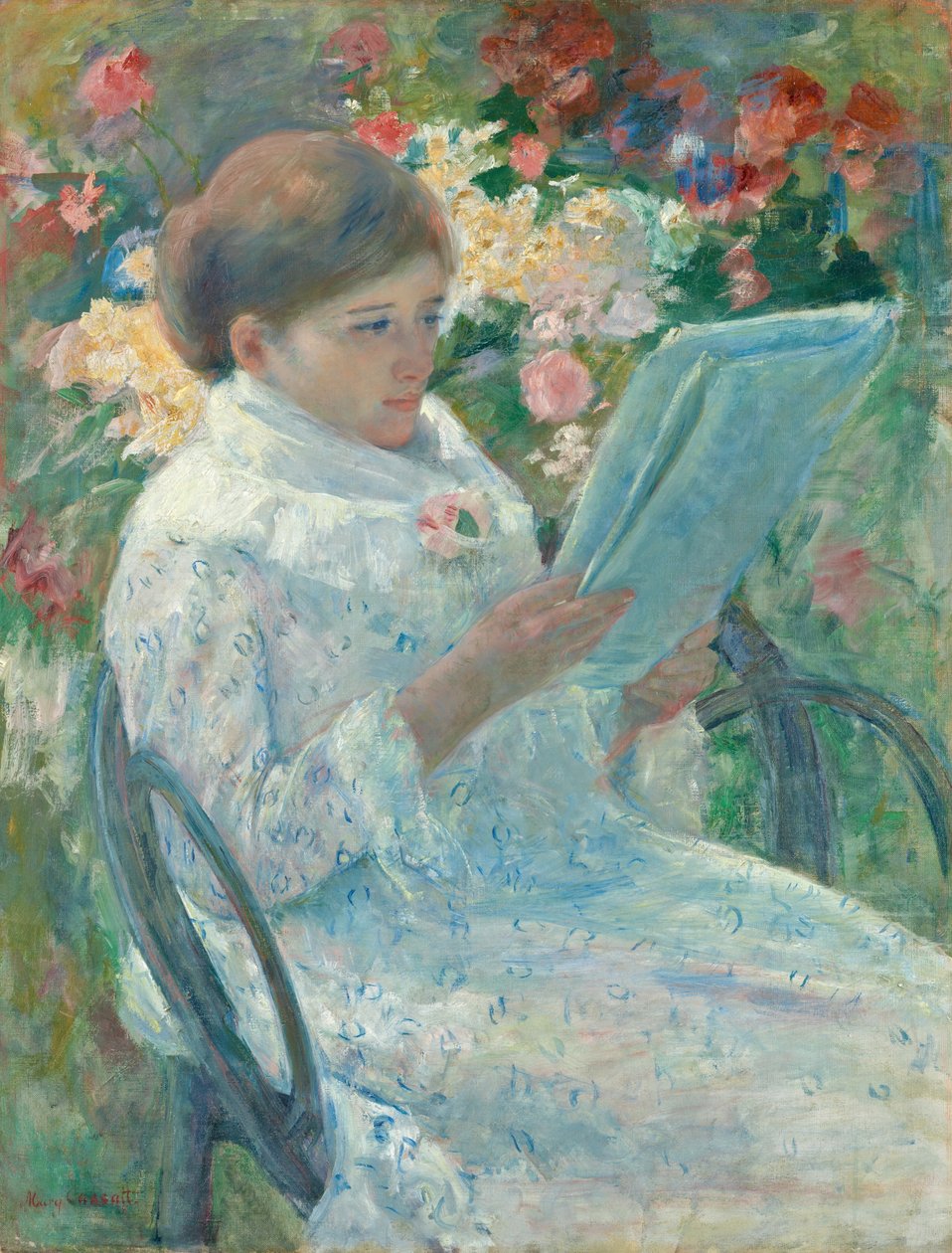 Na balkonie, 187879. autorstwa Mary Cassatt