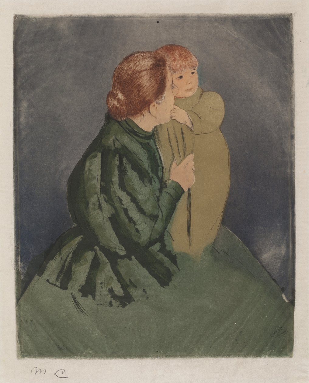 Chłopska Matka i Dziecko autorstwa Mary Cassatt