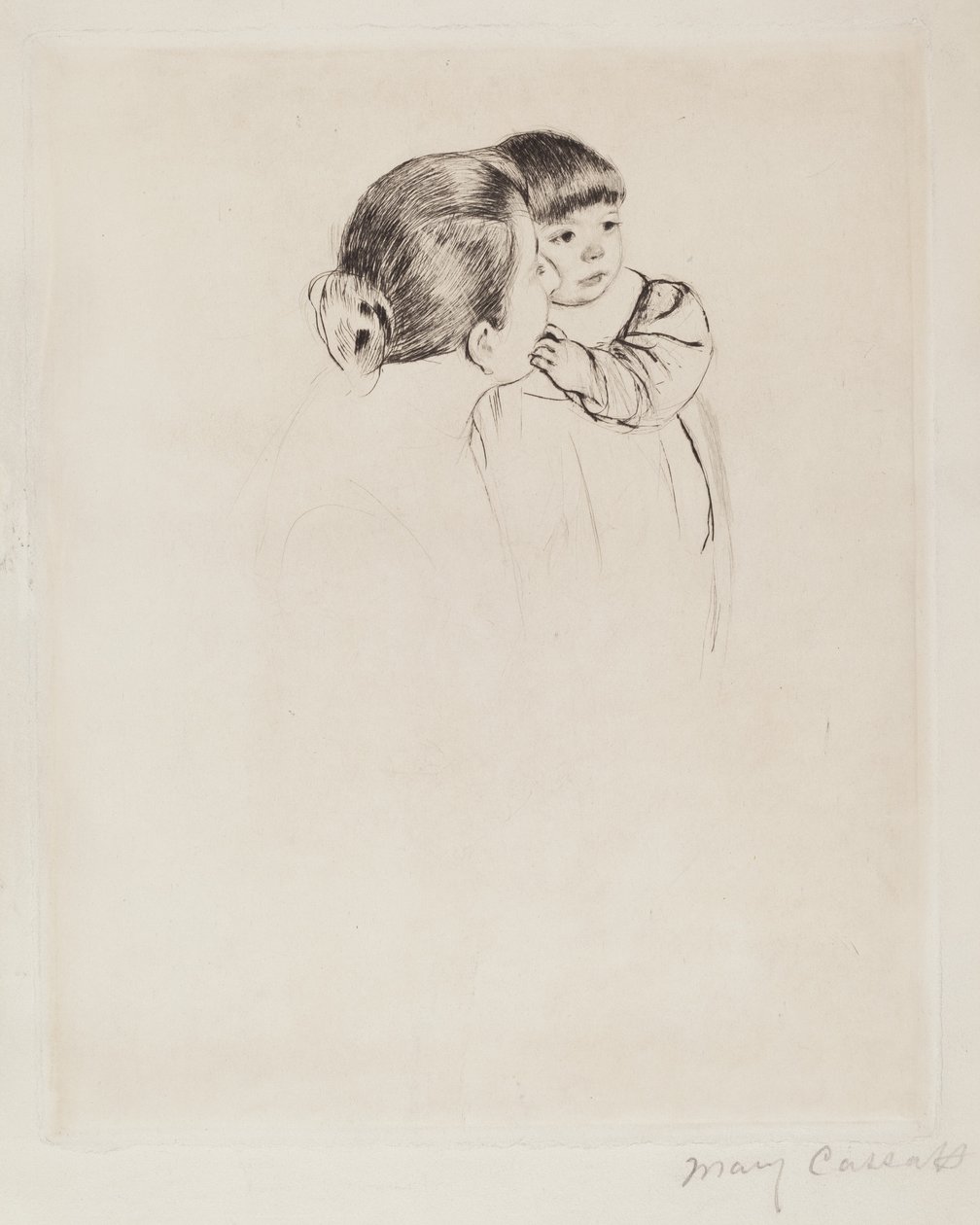 Chłopska Matka i Dziecko autorstwa Mary Cassatt