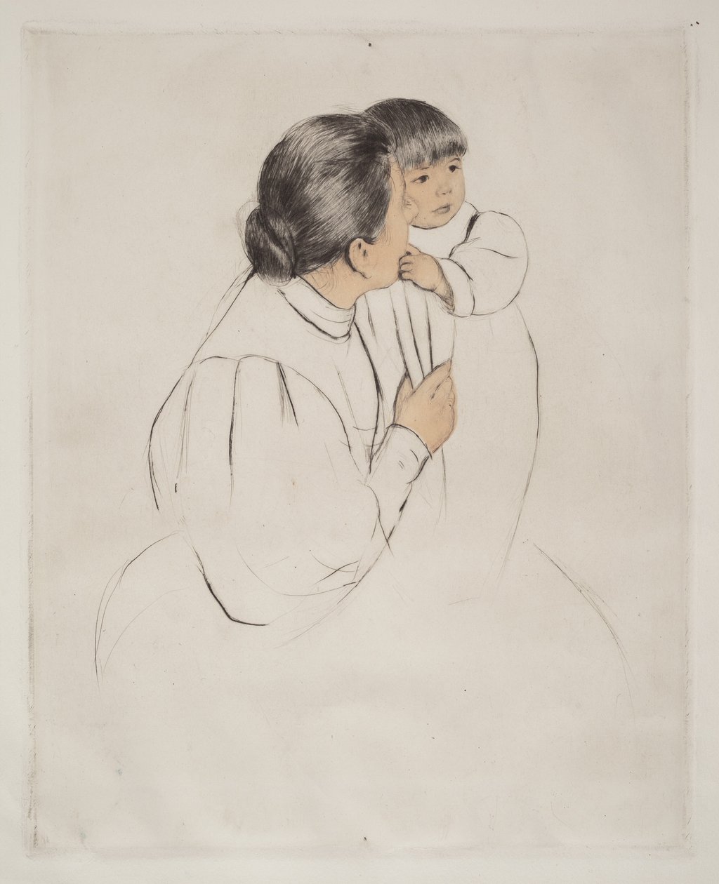 Chłopska matka i dziecko autorstwa Mary Cassatt