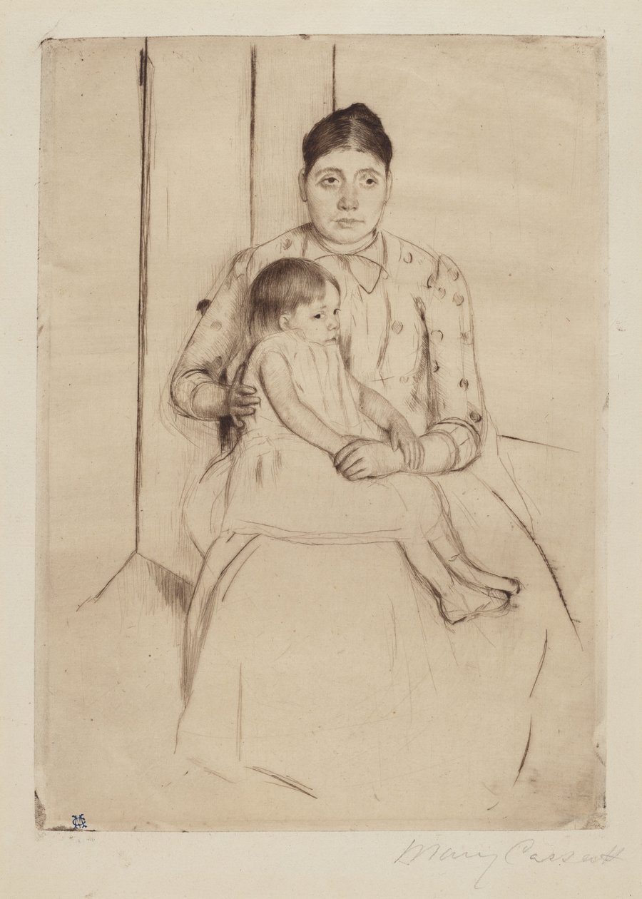 Odpoczynek autorstwa Mary Cassatt