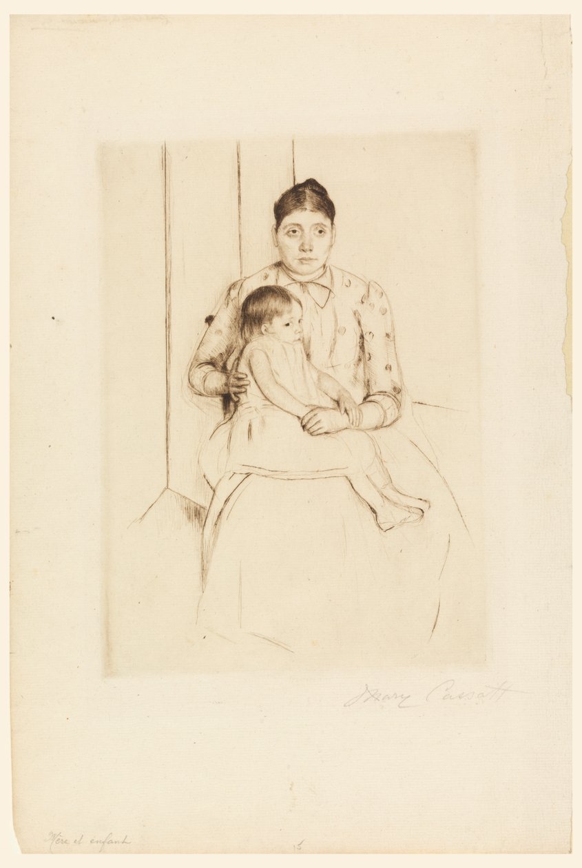 Odpoczynek autorstwa Mary Cassatt