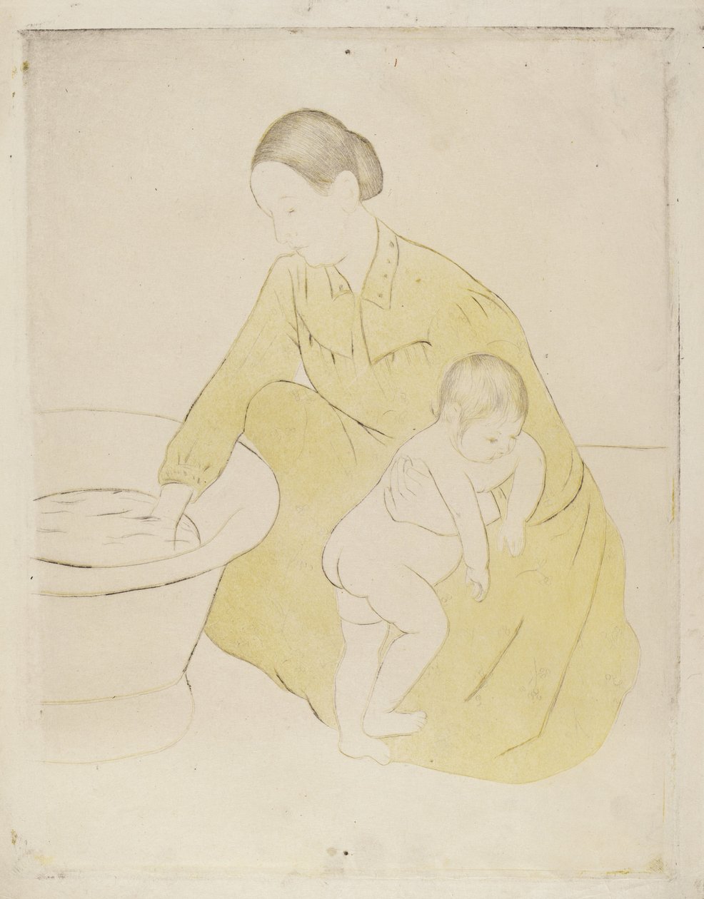 Łazienka autorstwa Mary Cassatt