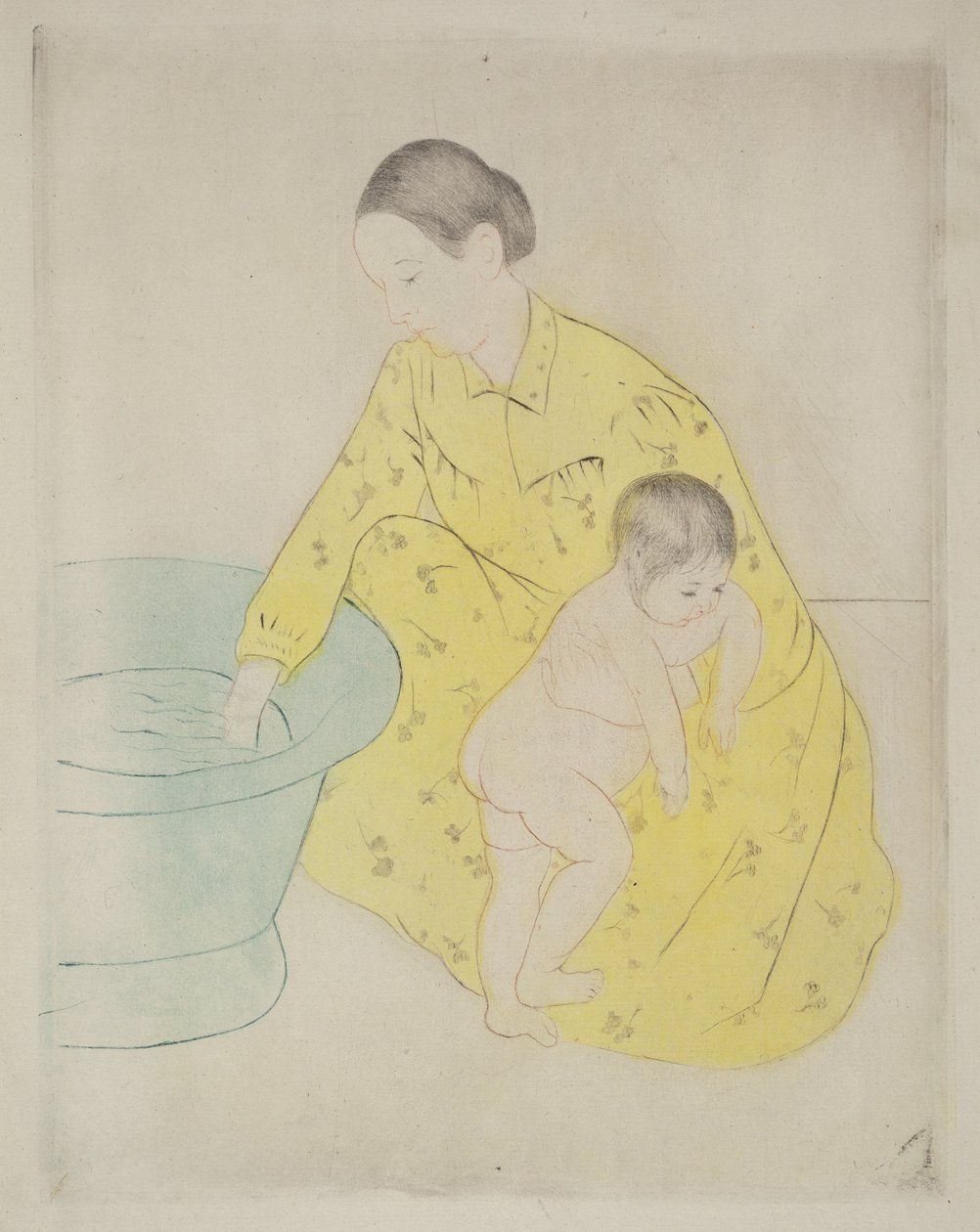 Łazienka autorstwa Mary Cassatt