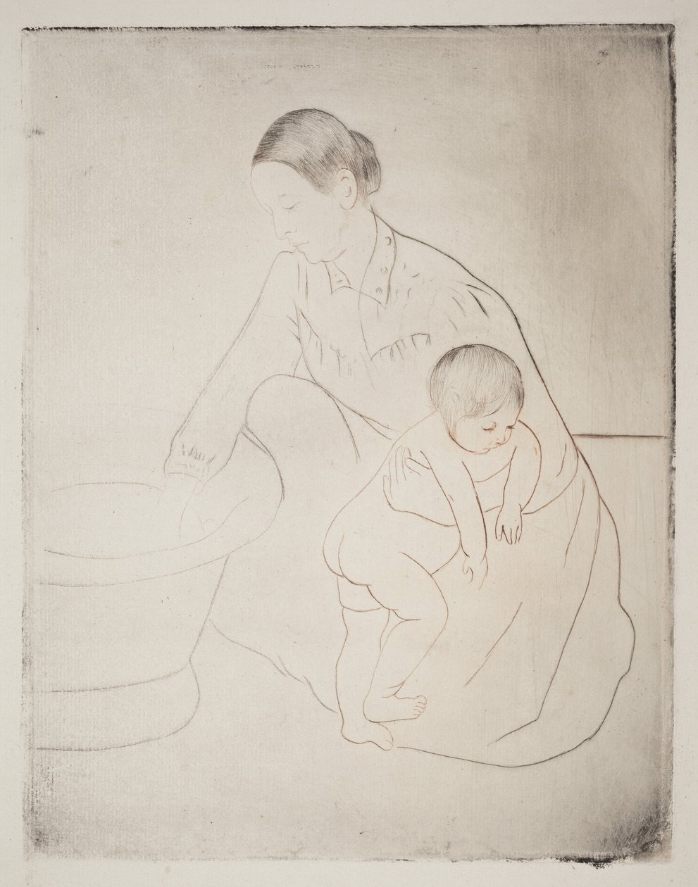 Łazienka autorstwa Mary Cassatt