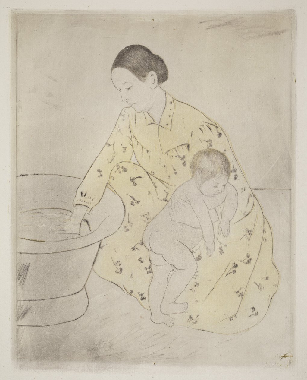 Kąpiel autorstwa Mary Cassatt