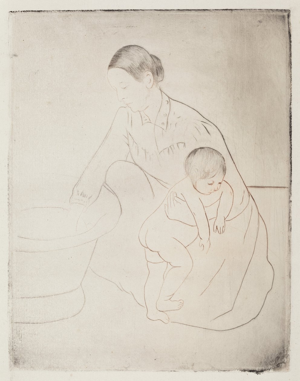 Łaźnia, 1890-1891. autorstwa Mary Cassatt