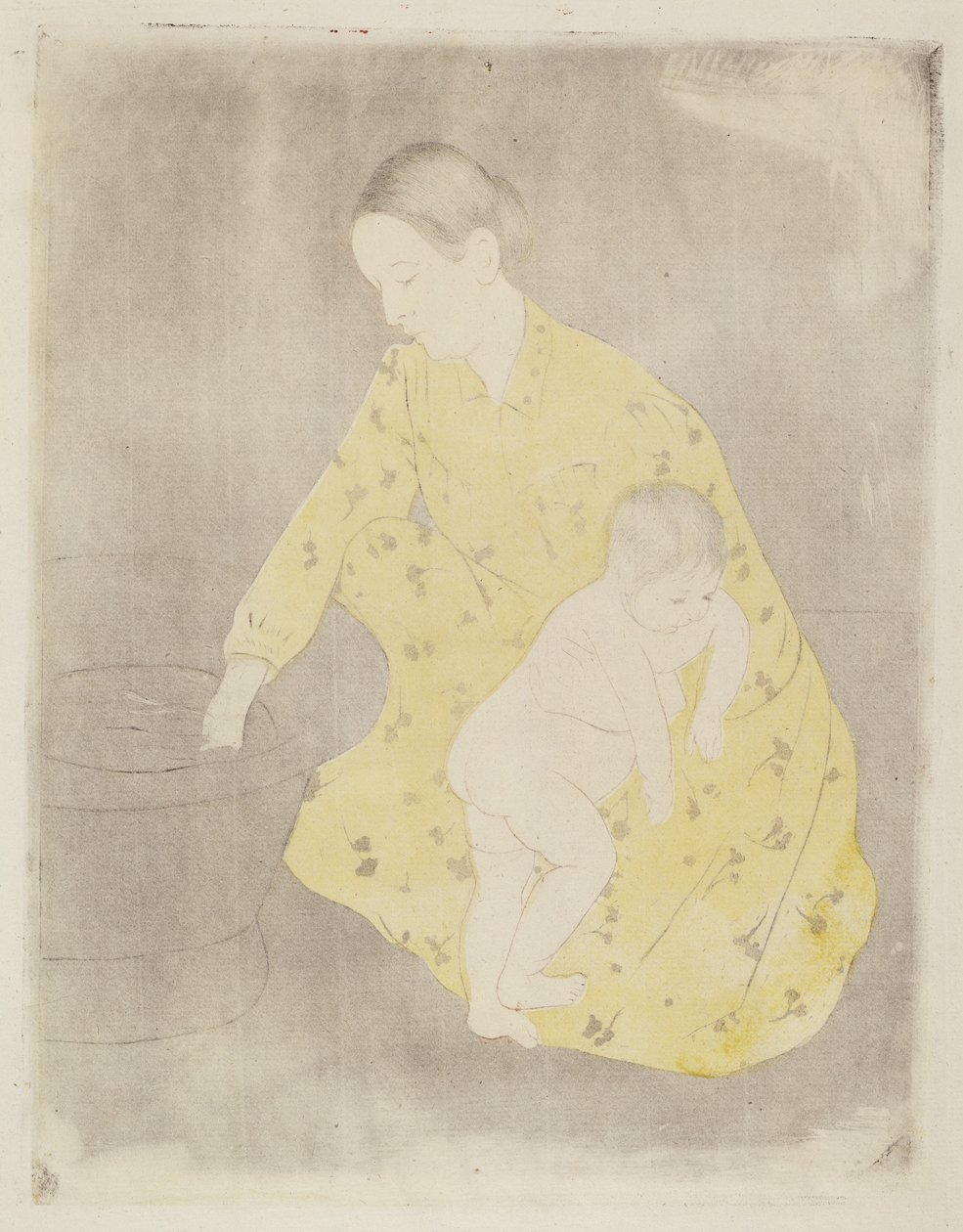 Łaźnia, 1890-1891. autorstwa Mary Cassatt