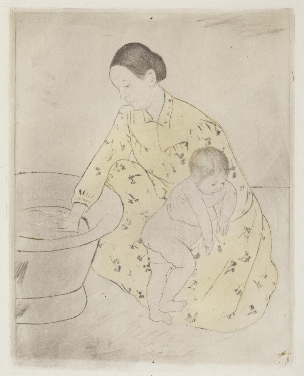 Łaźnia, 1890-1891. autorstwa Mary Cassatt