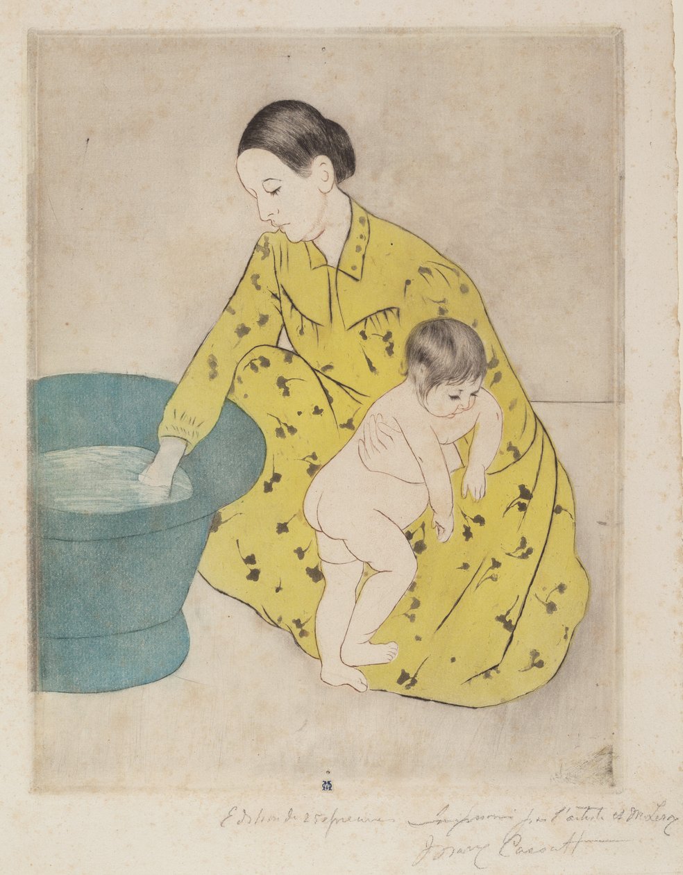 Łaźnia, 1890-1891. autorstwa Mary Cassatt