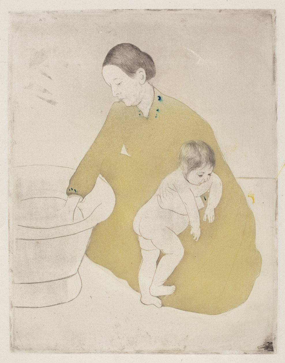 Łaźnia, 1890-1891. autorstwa Mary Cassatt