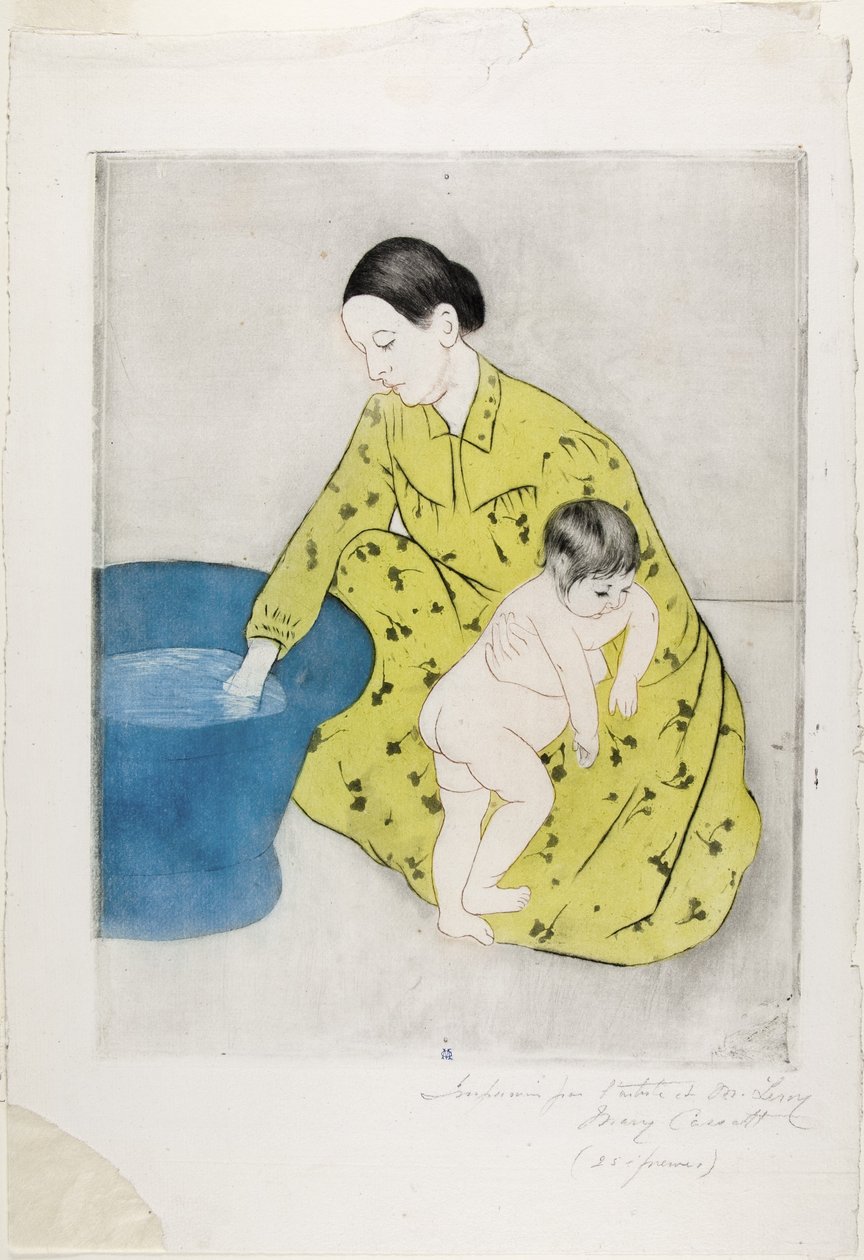 Łaźnia, 1890-91 autorstwa Mary Cassatt