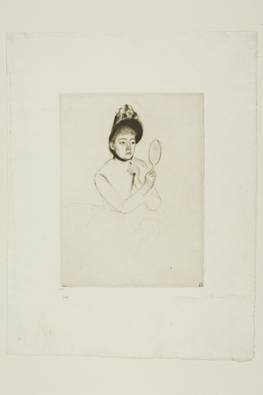 Maska autorstwa Mary Cassatt