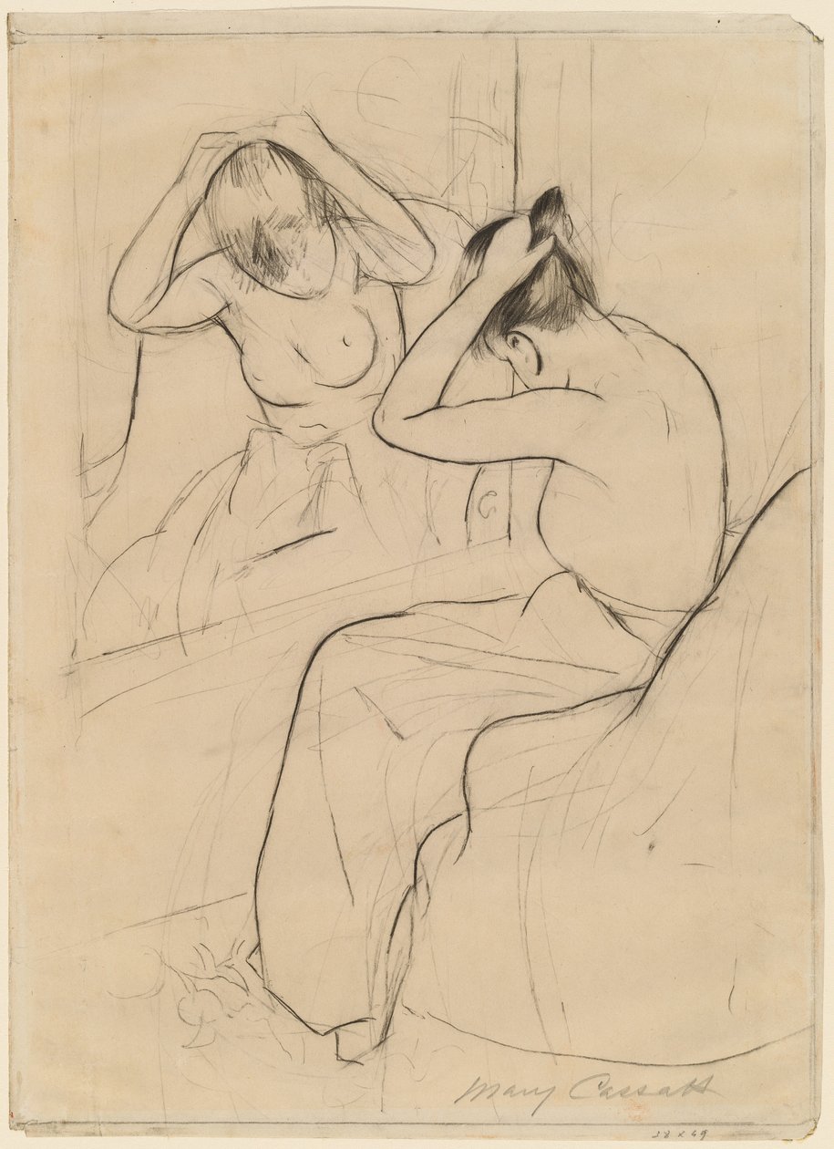 Fryzura autorstwa Mary Cassatt