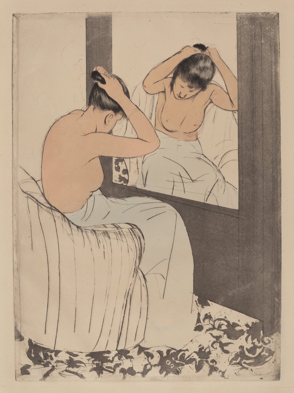 Fryzura autorstwa Mary Cassatt