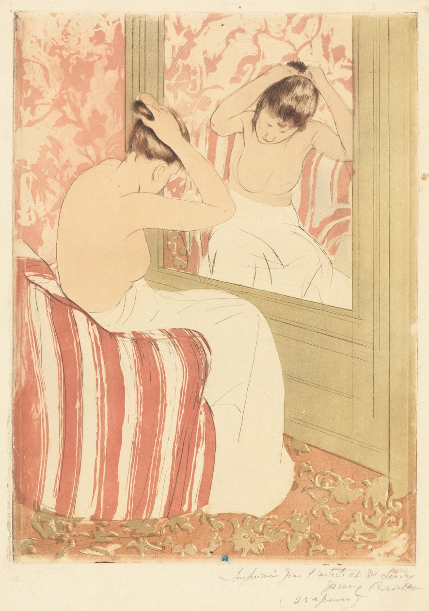 Fryzura autorstwa Mary Cassatt