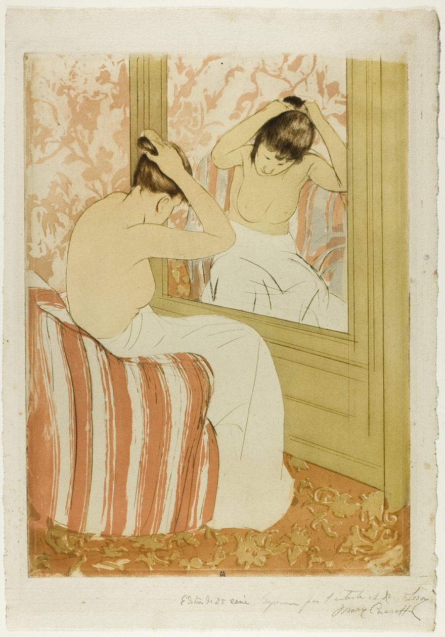 Fryzura autorstwa Mary Cassatt