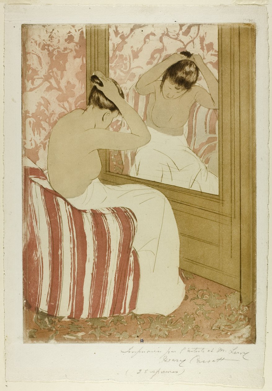 Fryzura autorstwa Mary Cassatt