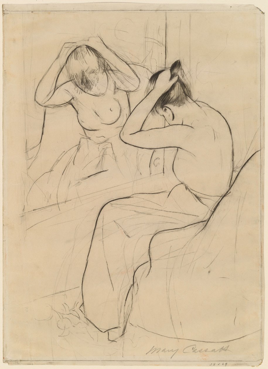 Fryzura autorstwa Mary Cassatt