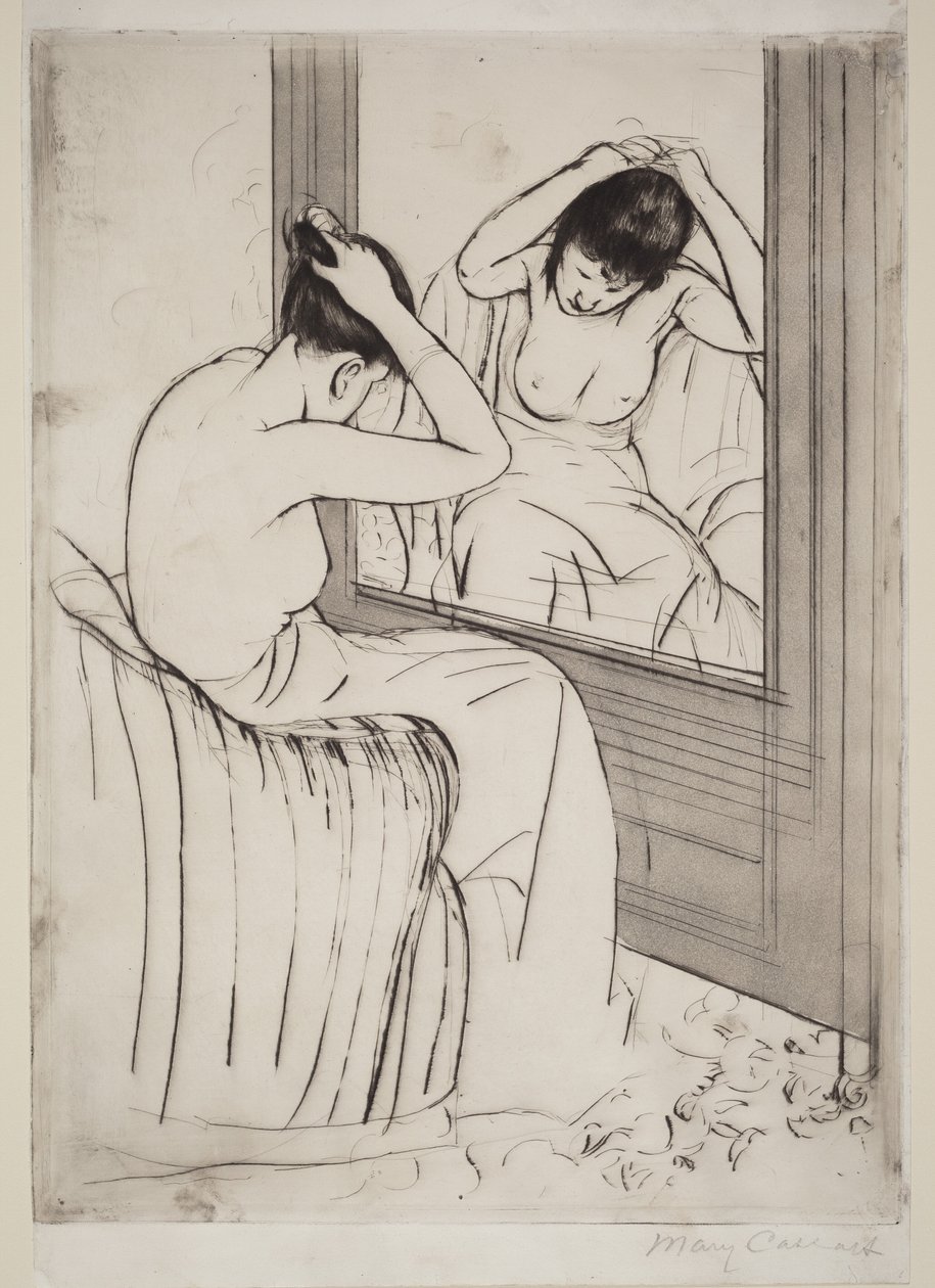Fryzura autorstwa Mary Cassatt