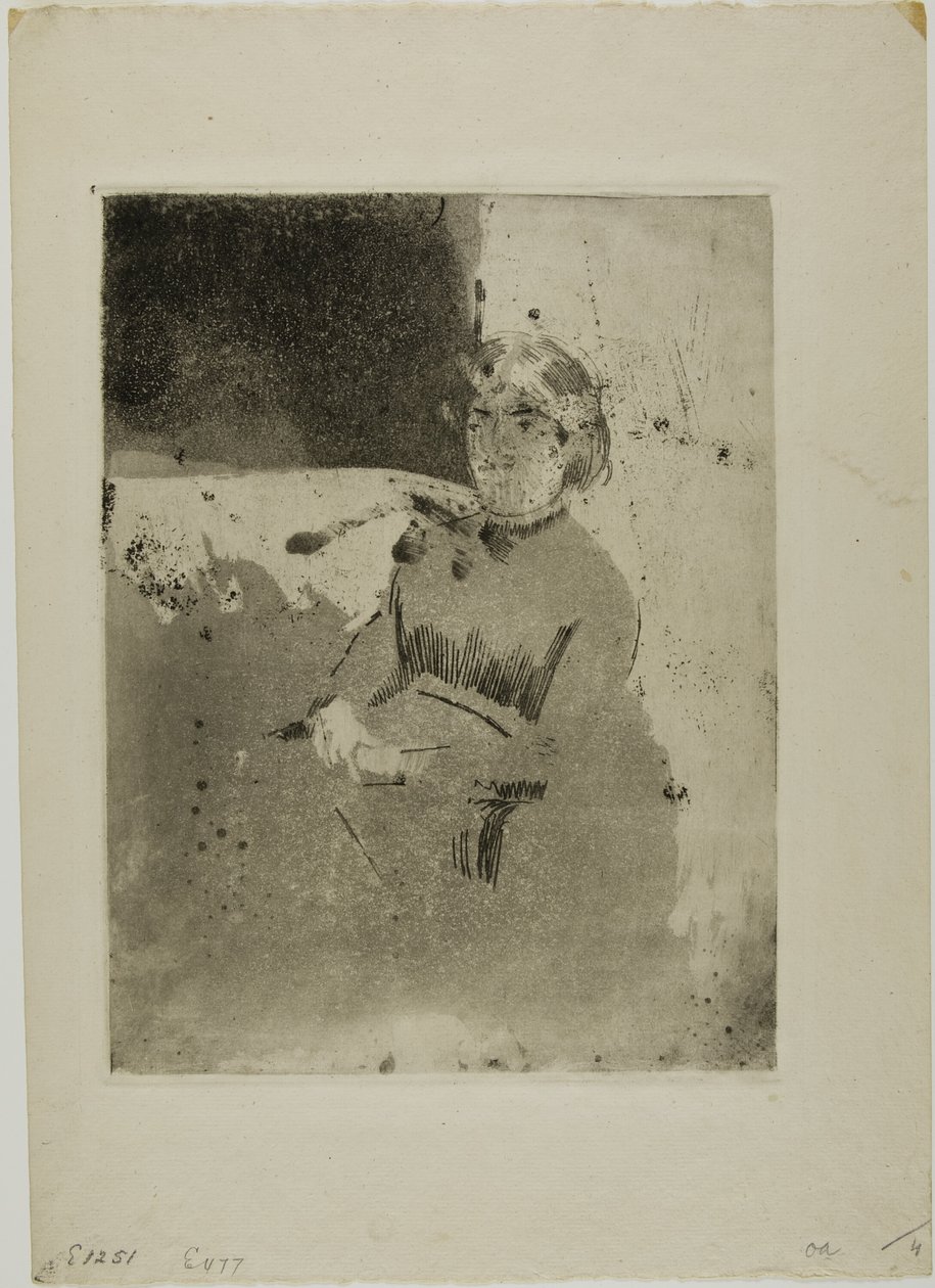 Narożnik sofy (nr 1) autorstwa Mary Cassatt