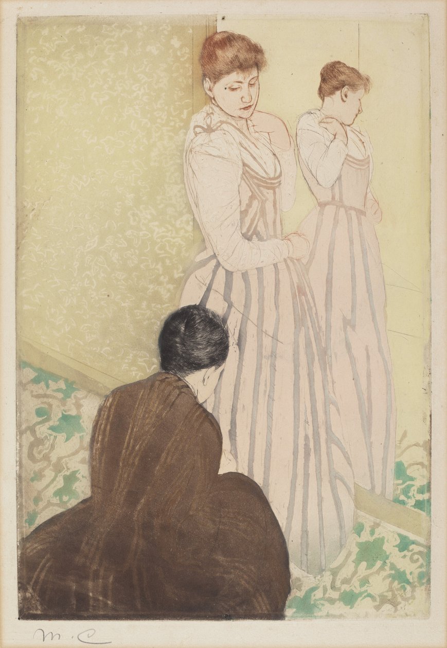 Dopasowanie autorstwa Mary Cassatt