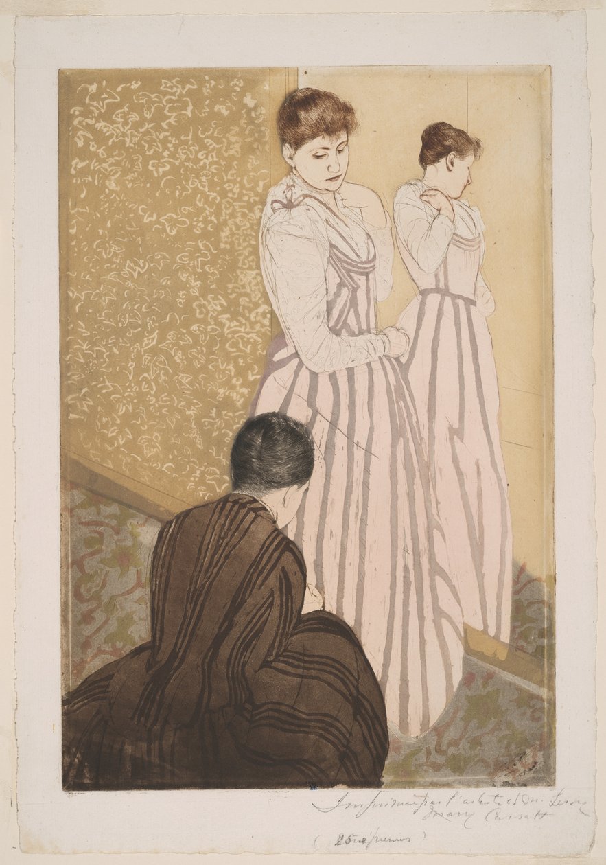 Dopasowanie autorstwa Mary Cassatt