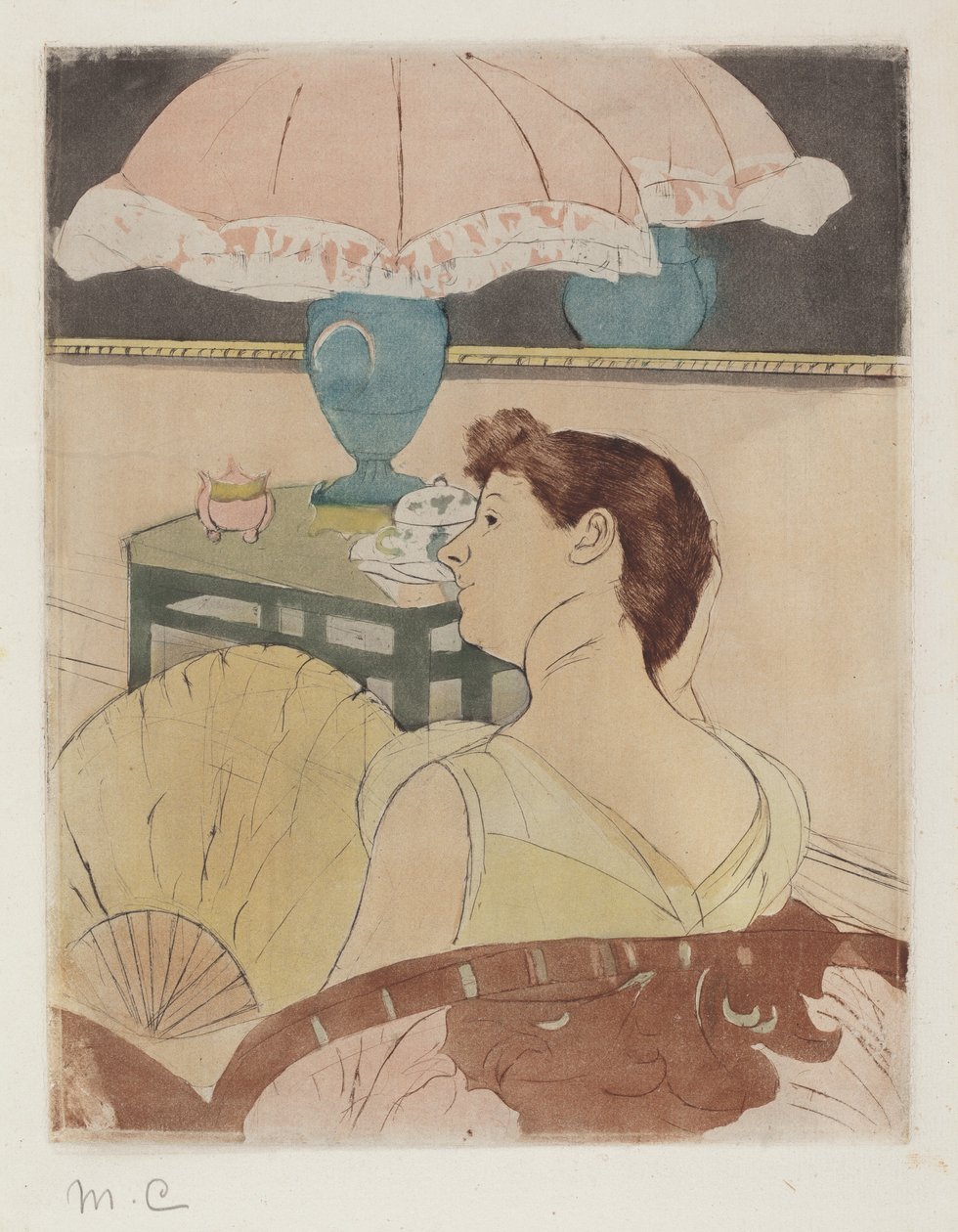 Lampa autorstwa Mary Cassatt