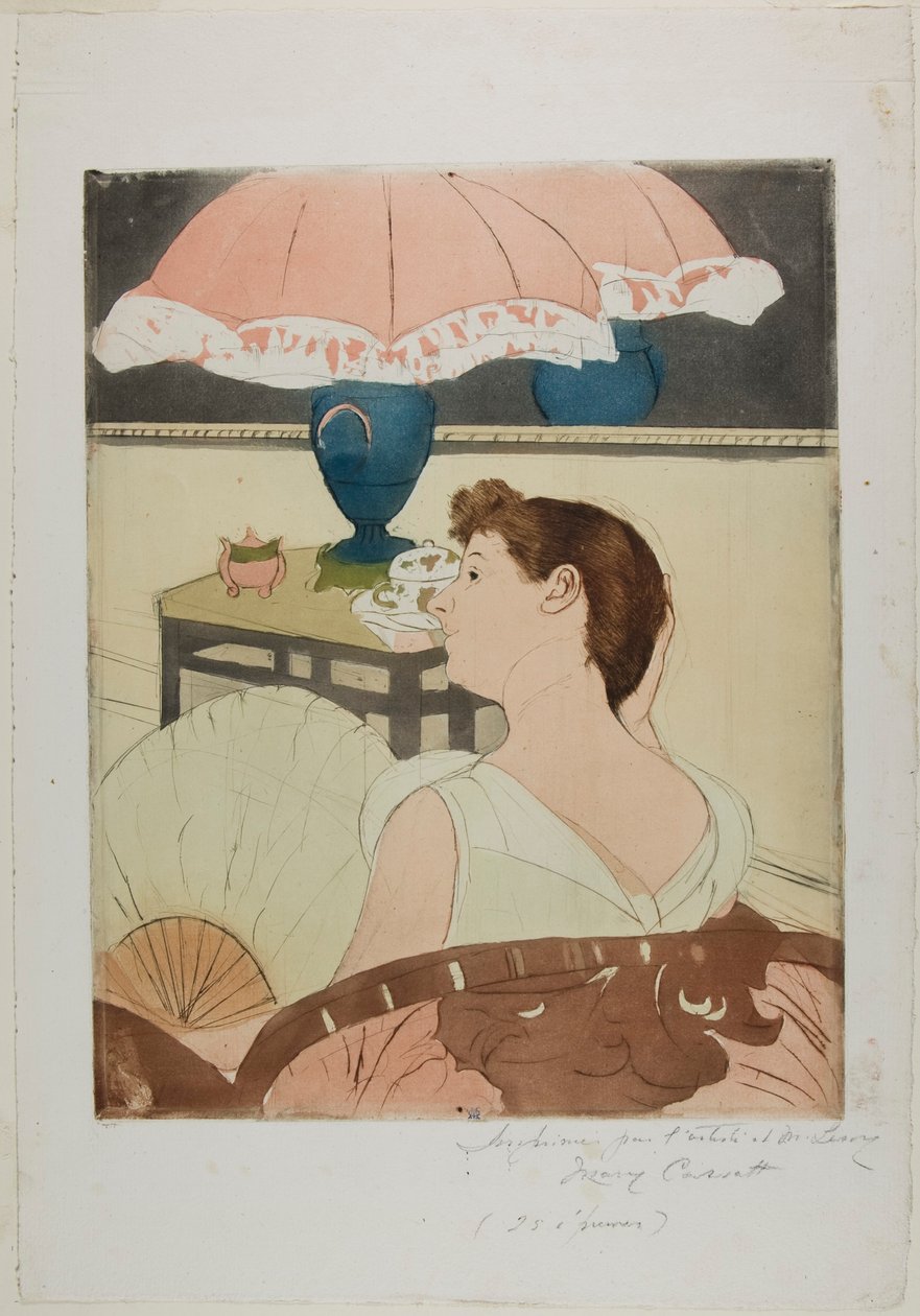 Lampa autorstwa Mary Cassatt