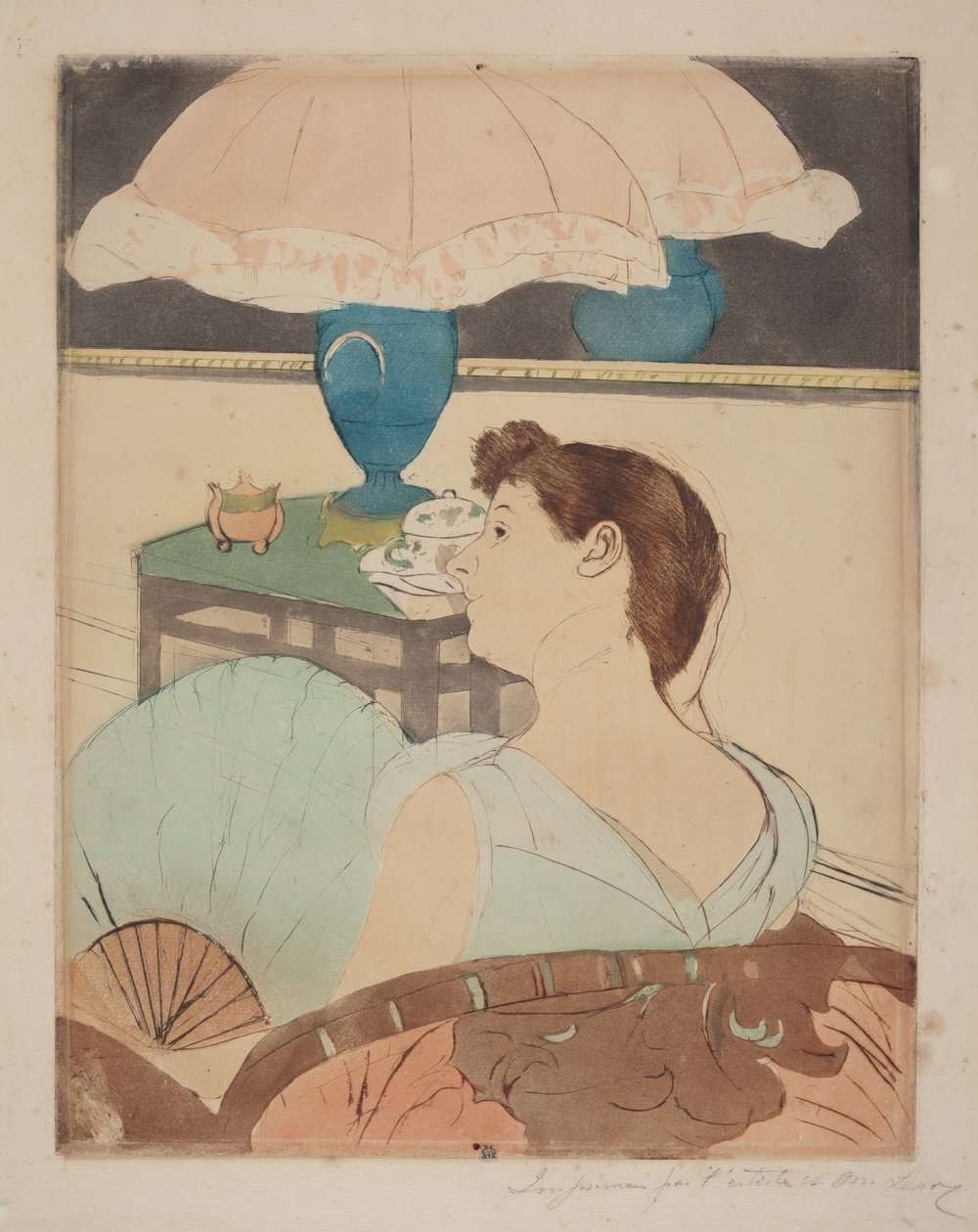 Lampa autorstwa Mary Cassatt