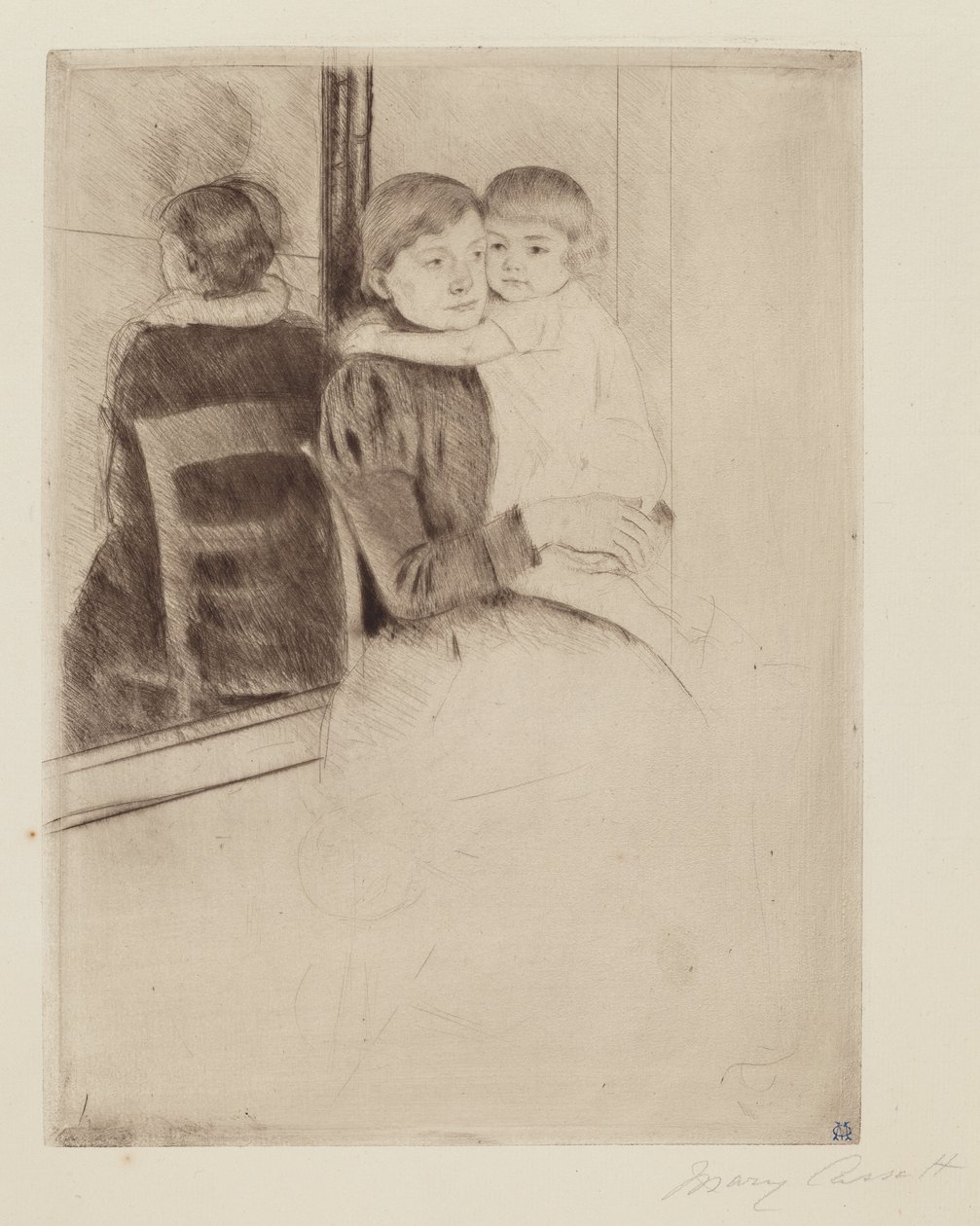 Lustro autorstwa Mary Cassatt