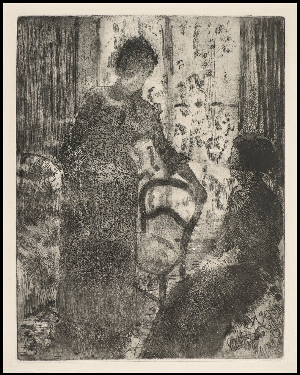 Wizyta, ok. 1881 autorstwa Mary Cassatt