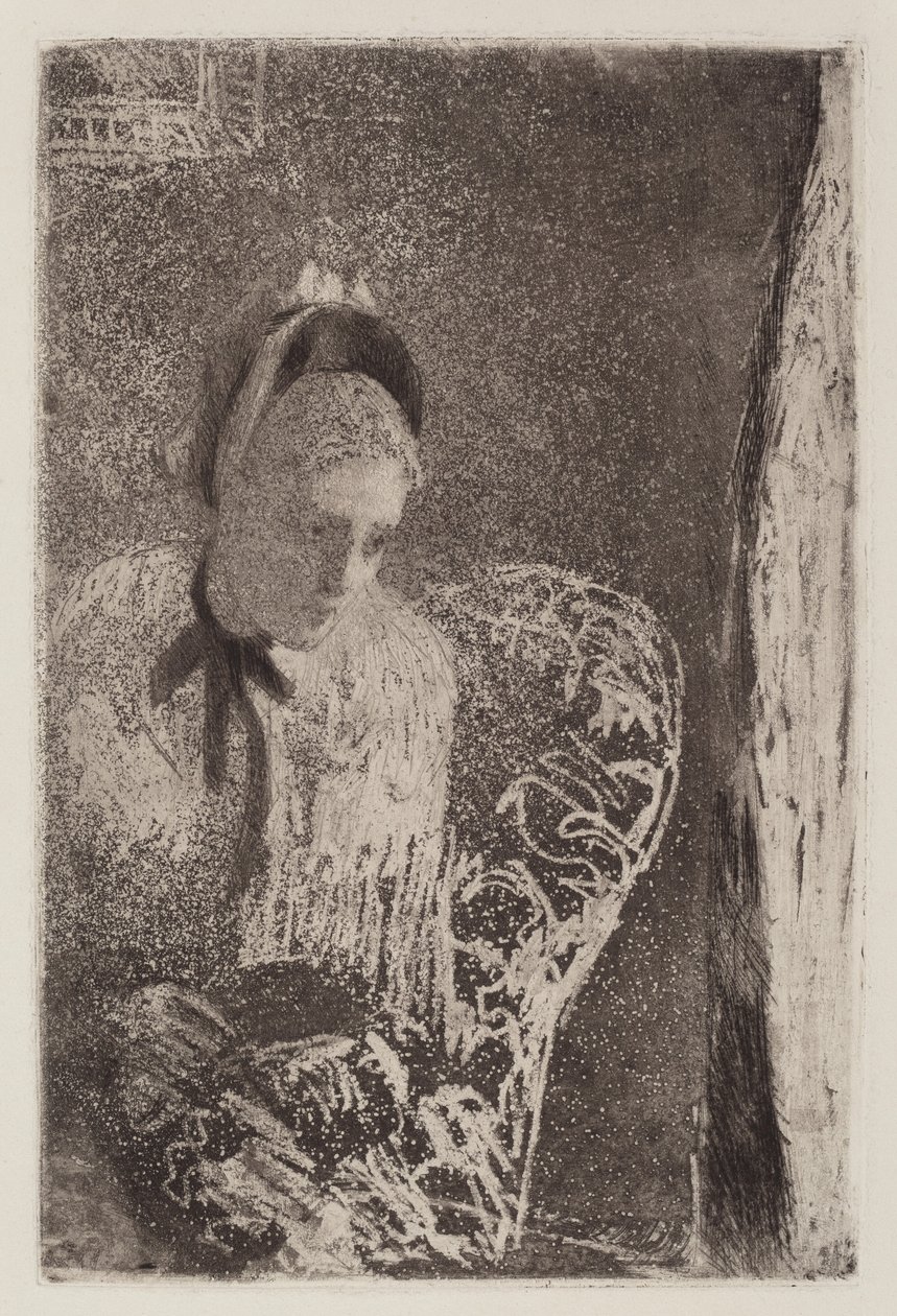 Czekanie autorstwa Mary Cassatt