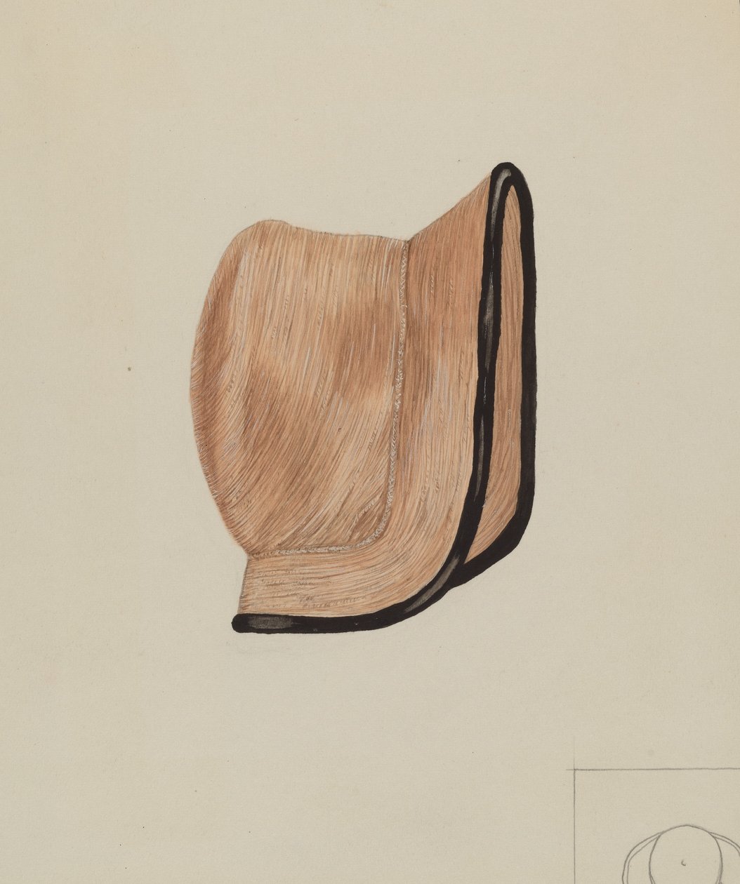 Czapeczka dziecięca, 1935-1942. autorstwa Mary E Humes