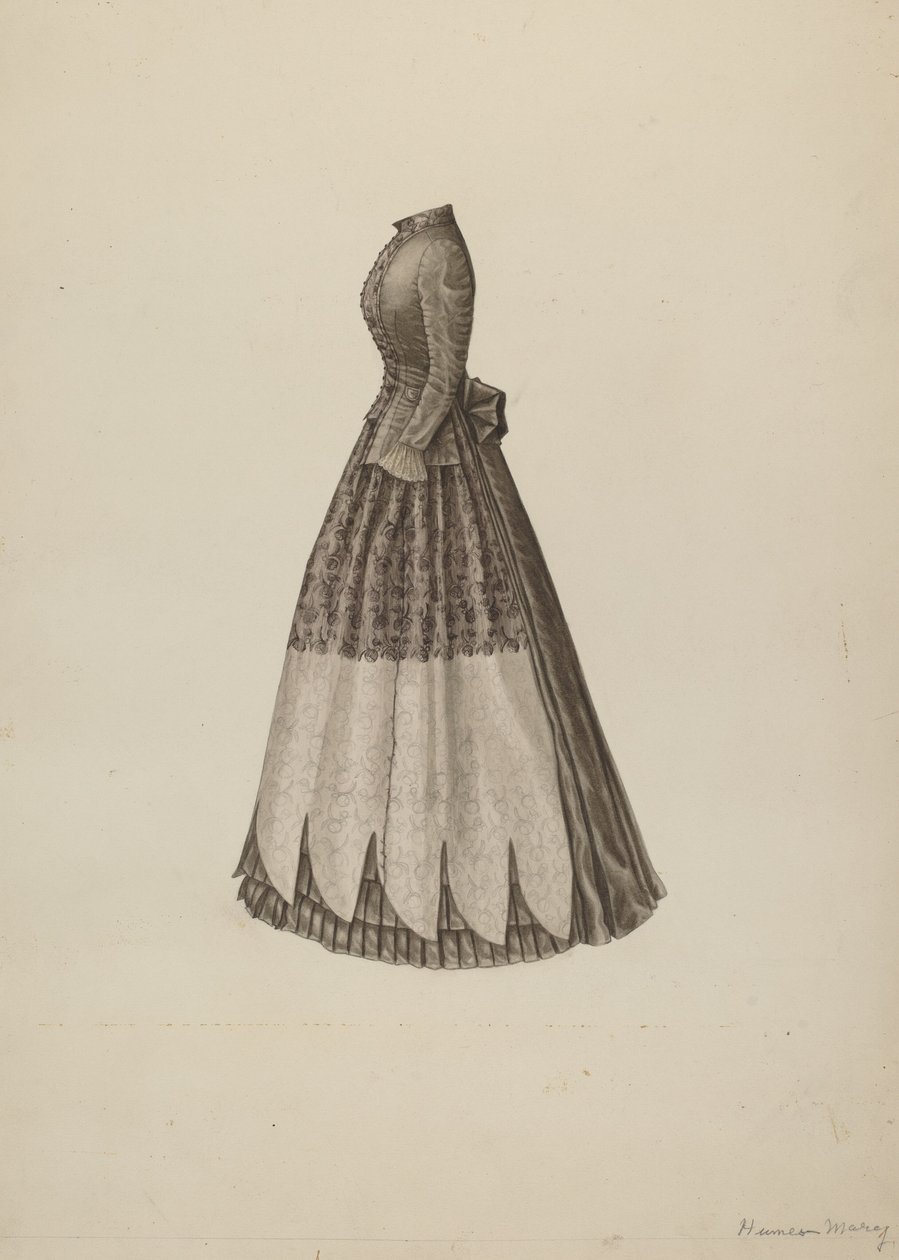 Sukienka autorstwa Mary E. Humes